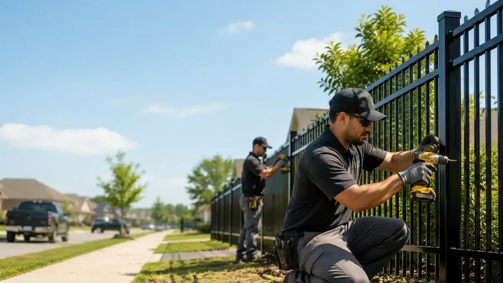 Metal Fence Installation in Wayland, MA